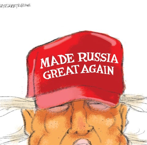 MAGA hat cartoon, Nov. 30, 2018