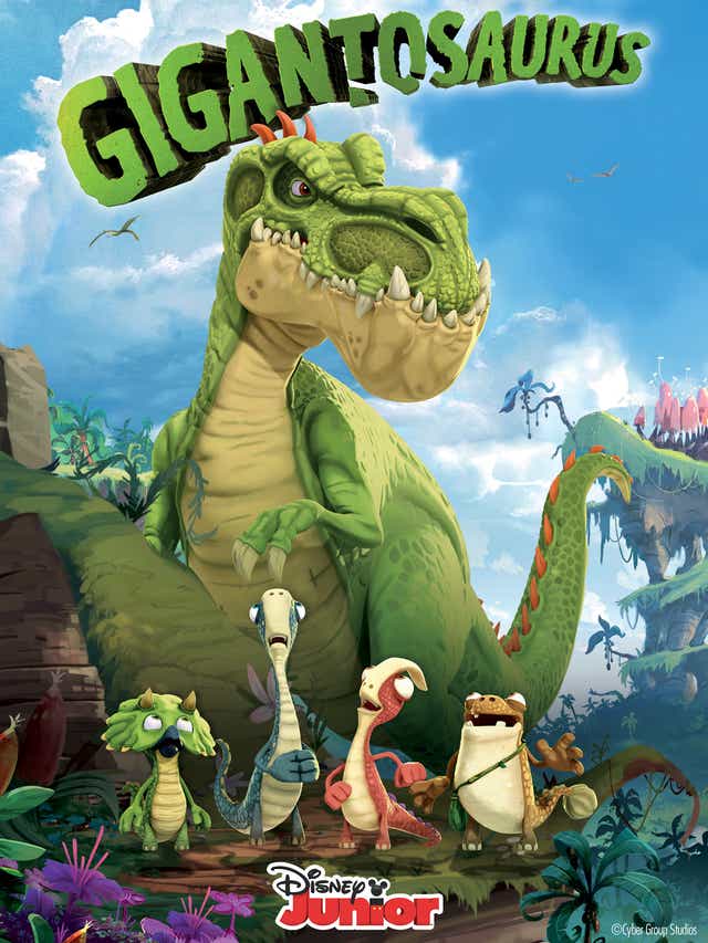 oorsprong zo mosterd Gigantosaurus,' Disney Channel's newest show, premieres today