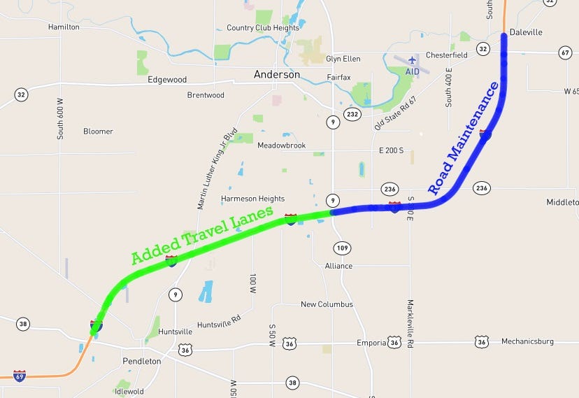 What To Expect In I 69 Construction Zone This Winter   1062c76f 3ed6 42cd 97c9 795bd4b2b75e I 69 Added Travel Lanes And Maintenance 