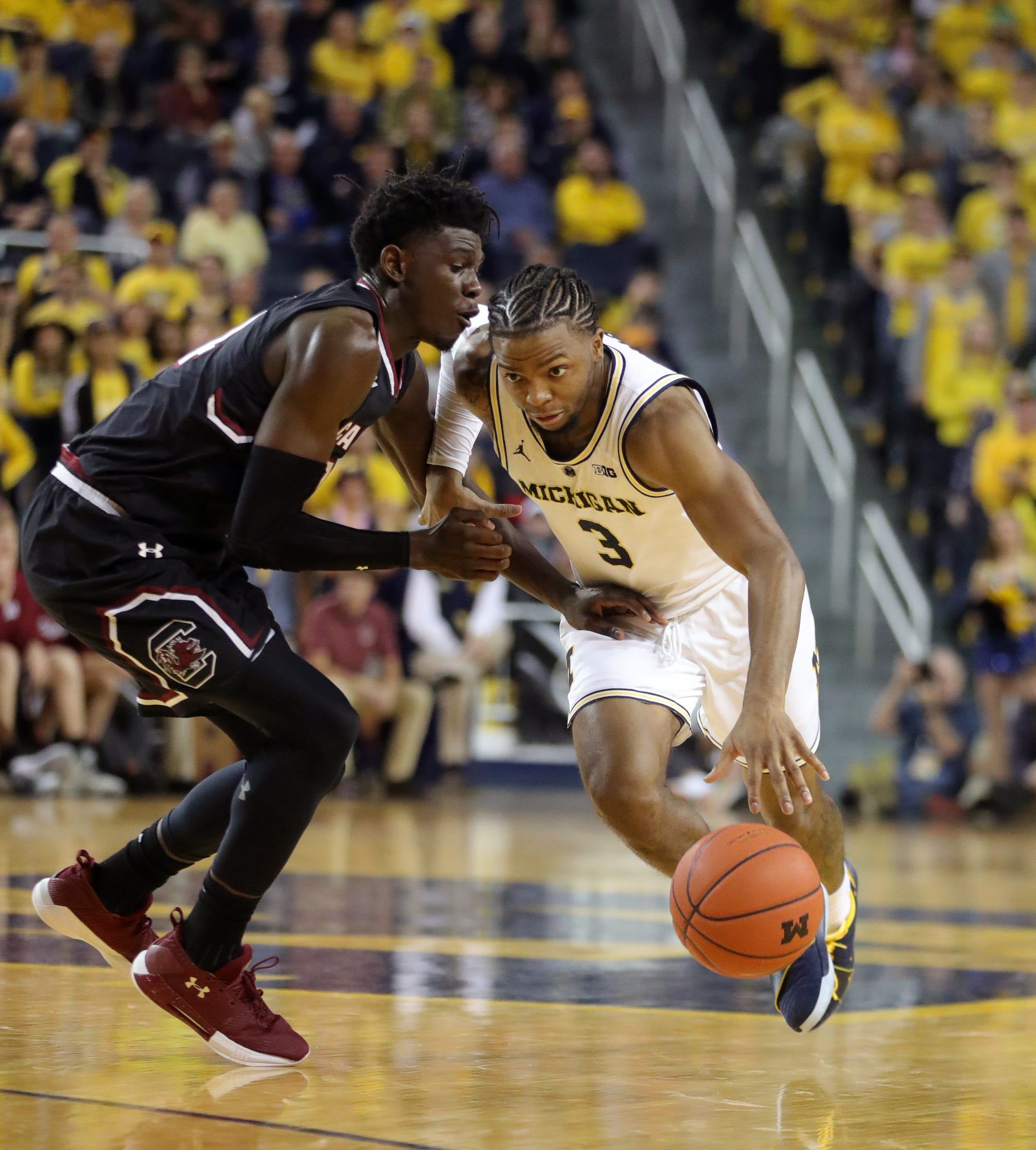 Game thread: Michigan tops South Carolina, 89-78