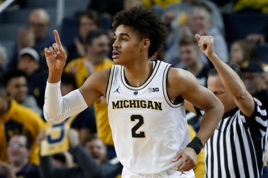 Michigan's Jordan Poole grows into role, out of slow start