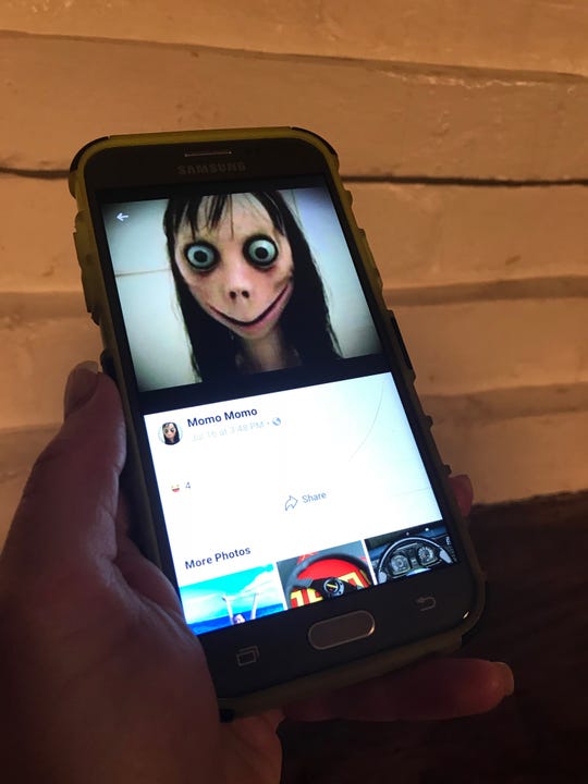the avatar of momo as seen on - momo challenge fortnite videos
