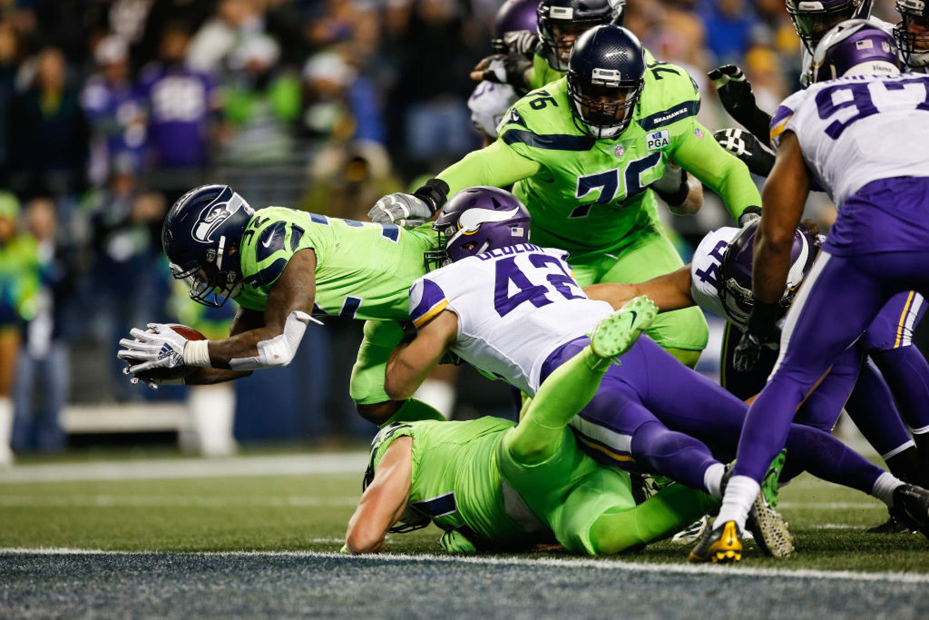 Monday's NFL: Seahawks On Brink Of Playoffs After Beating Vikings