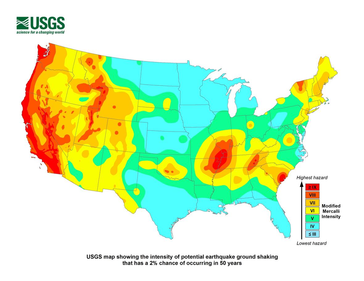 usgs recent earthquakes in california and nevada