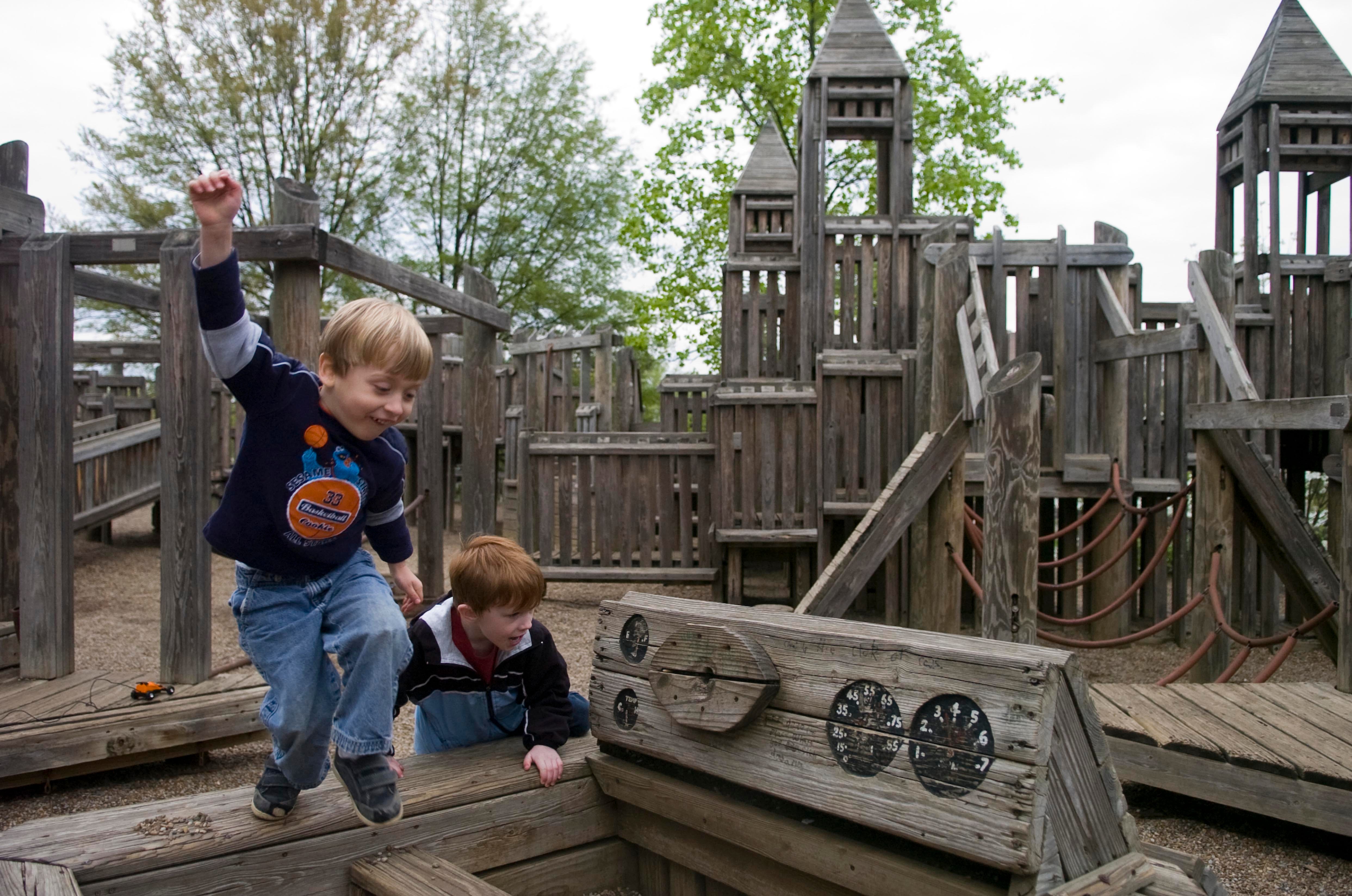 wooden playgrounds