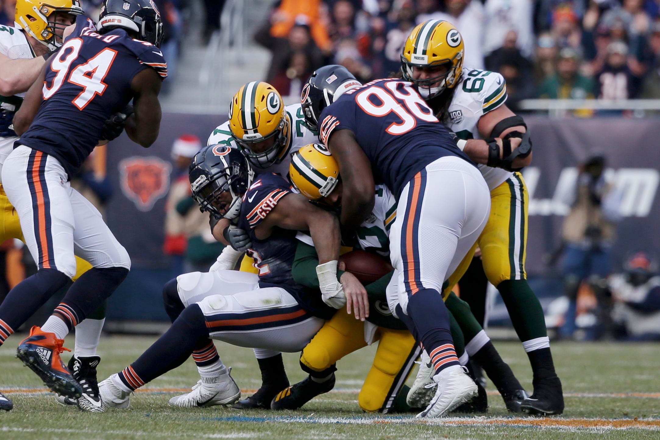 NFL: Chicago Bears Beat The Green Bay Packers To Clinch NFC North