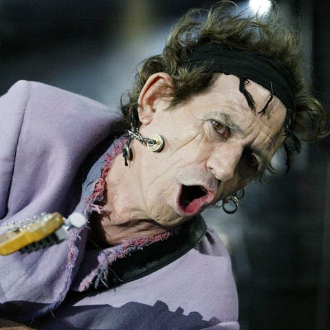 Keith Richards, founding member of the Rolling Sto