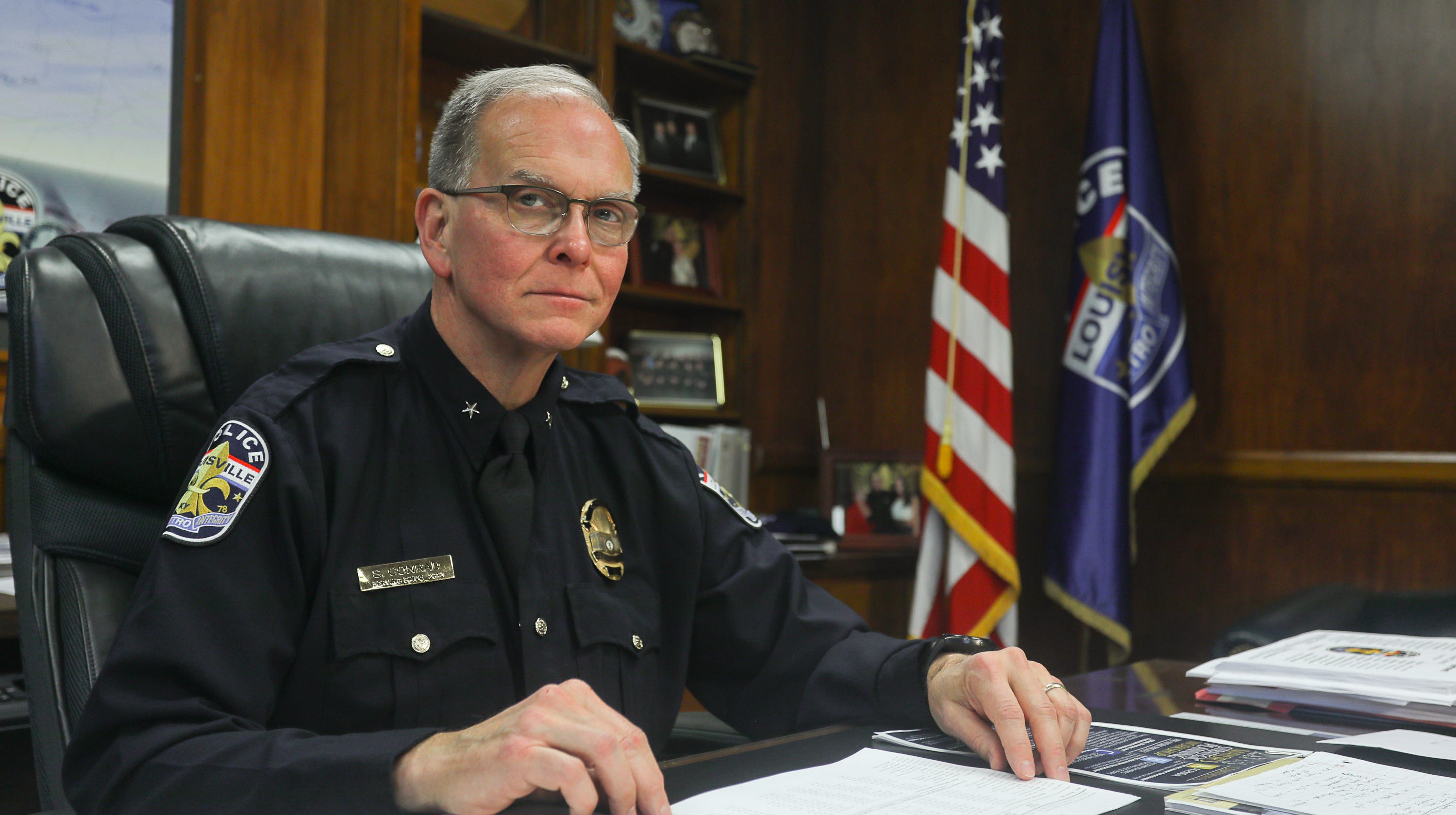 Read Louisville Police Chief Steve Conrad's retirement statement