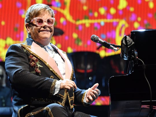 Elton John will perform Oct. 25, 2019, at Bankers Life Fieldhouse.