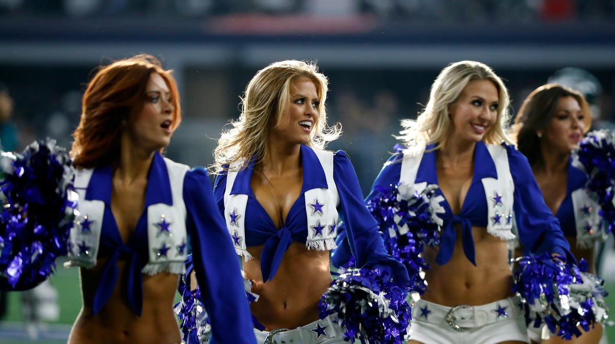 See a photo gallery of the Dallas Cowboys Cheerleaders