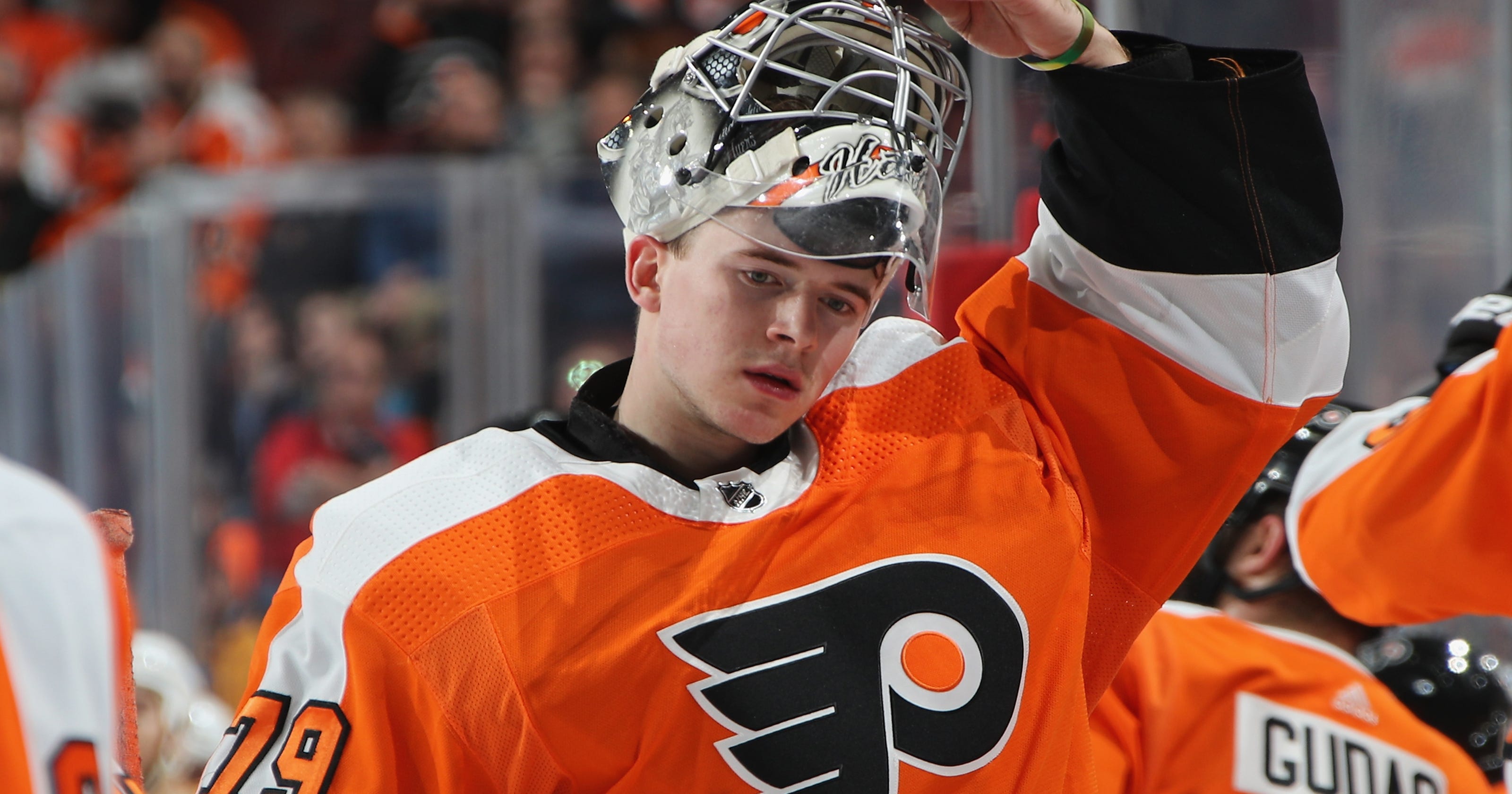 Flyers audition continues for Carter Hart, facing first road game