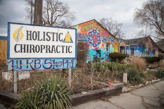 John Sinclair Foundation Cafe and Coffeeshop at Dr. Bob's Psychedelic Healing Shack at 18700 Woodward Avenue on Woodward Avenue in Detroit, Wednesday, Dec. 26, 2018.