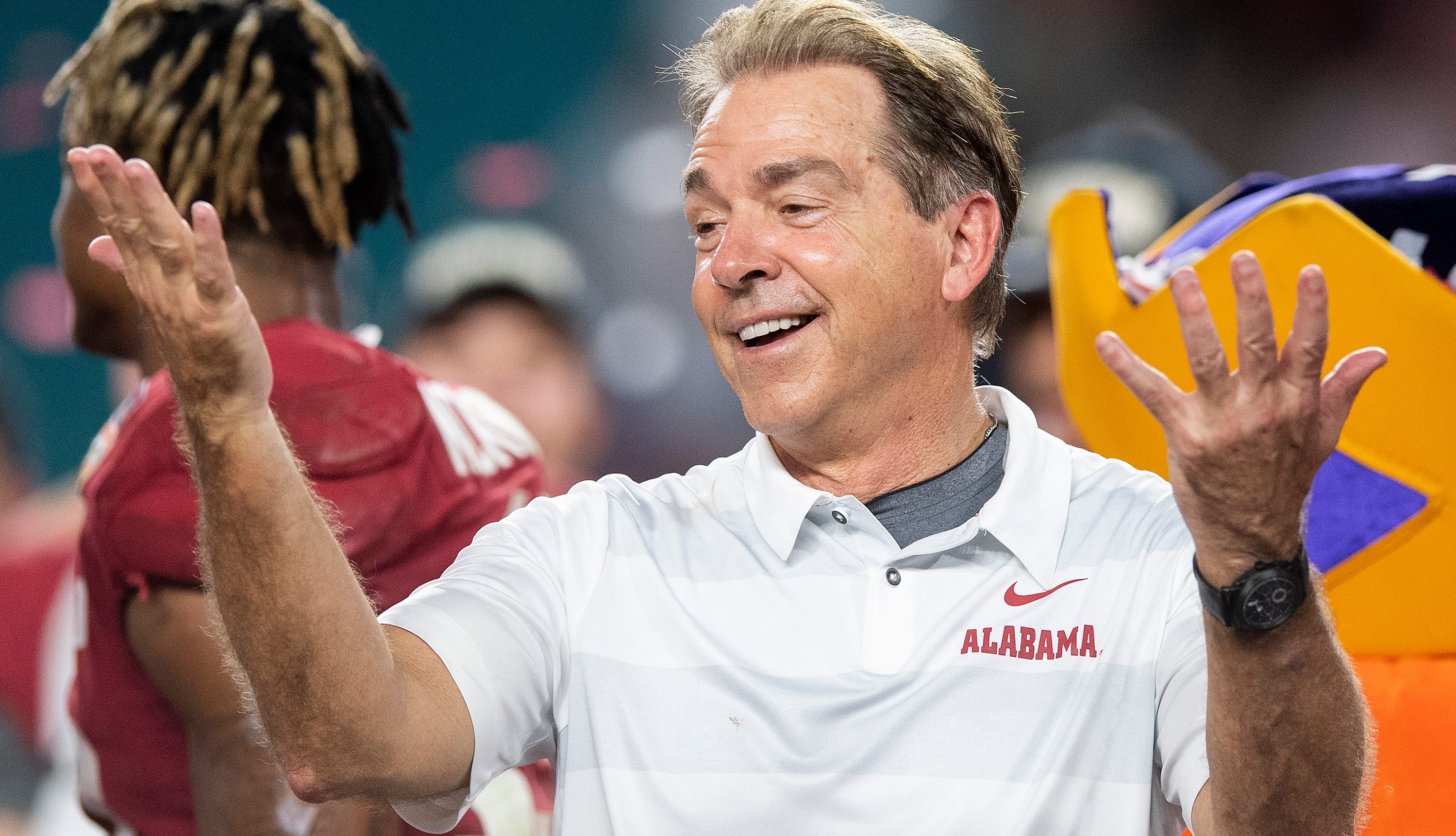 When will Alabama’s Nick Saban retire? ‘No time soon,’ he says