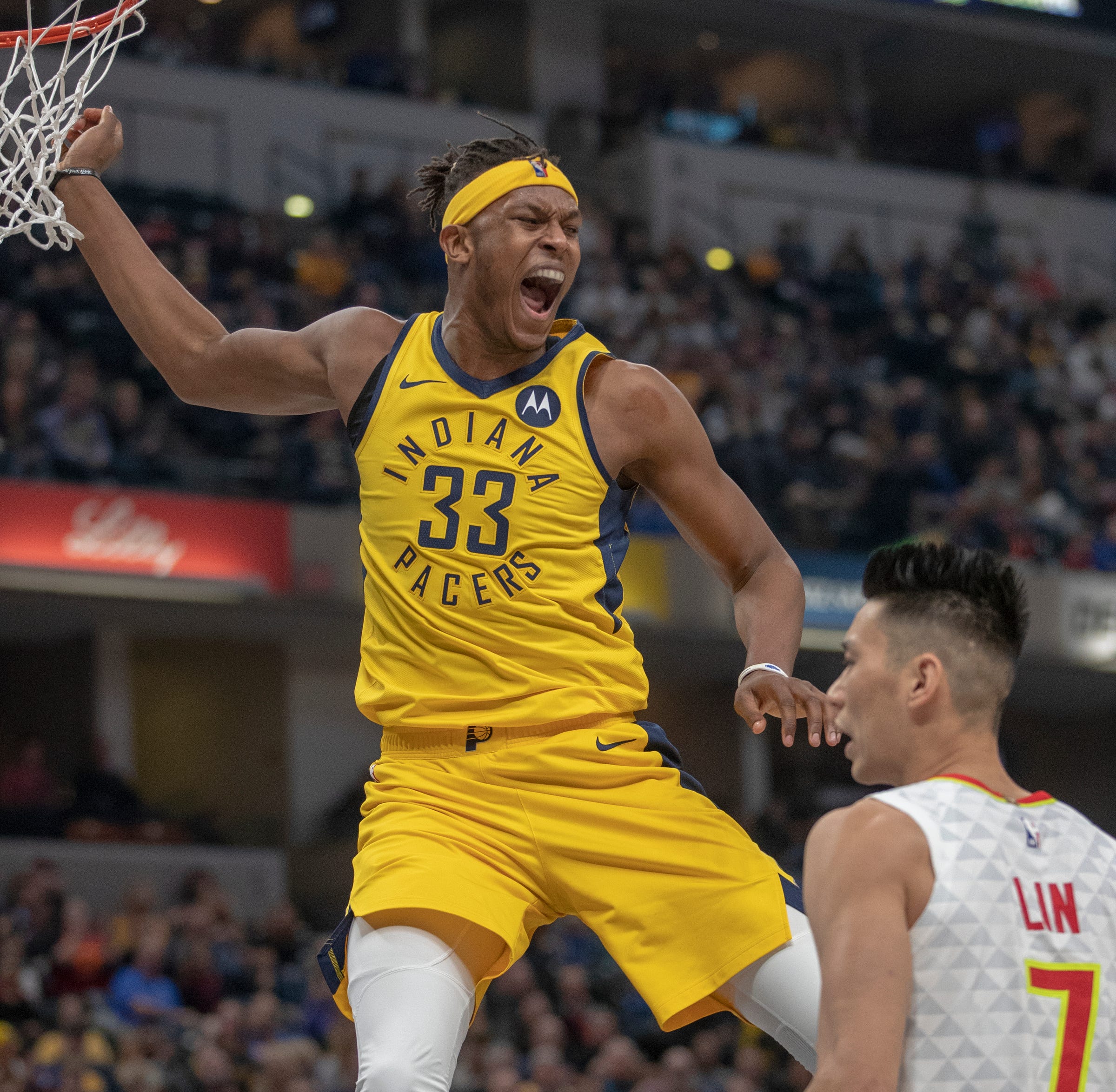 Indiana Pacers center Myles Turner thankful he's not expected to miss time