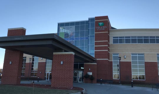 The headquarters of the Iowa Clinic in West Des Moines.