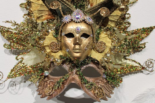 Mardi Gras mask art exhibition opens at Louisiana State Exhibit Museum