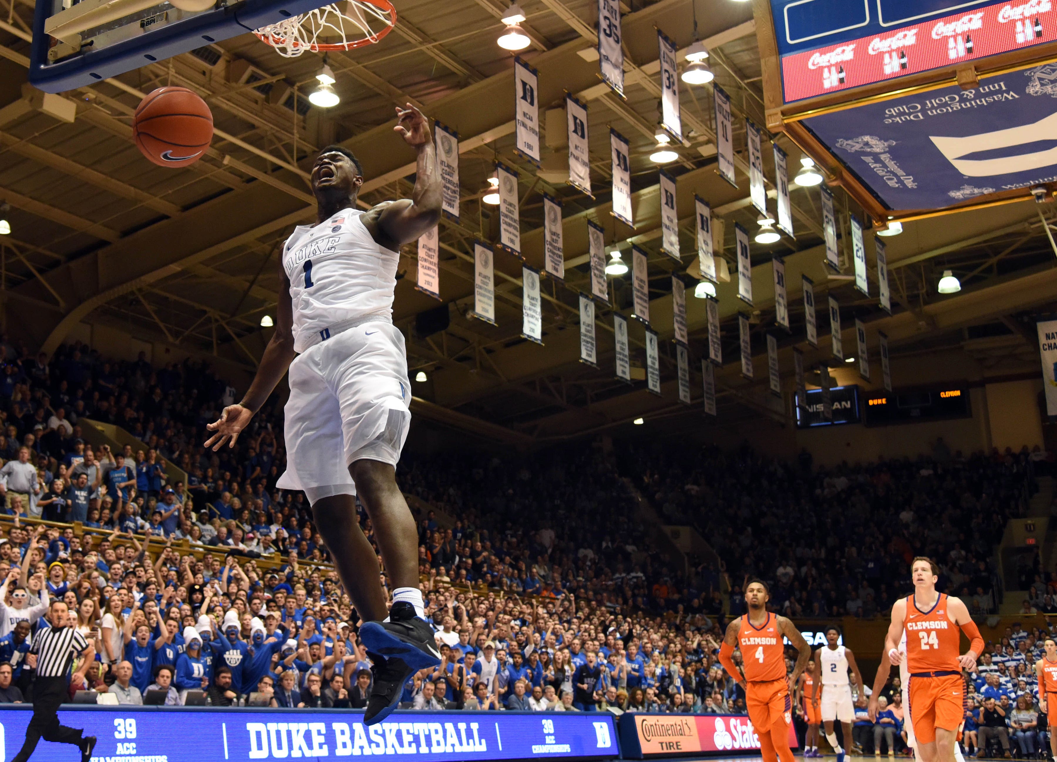 zion williamson stats dunks per game