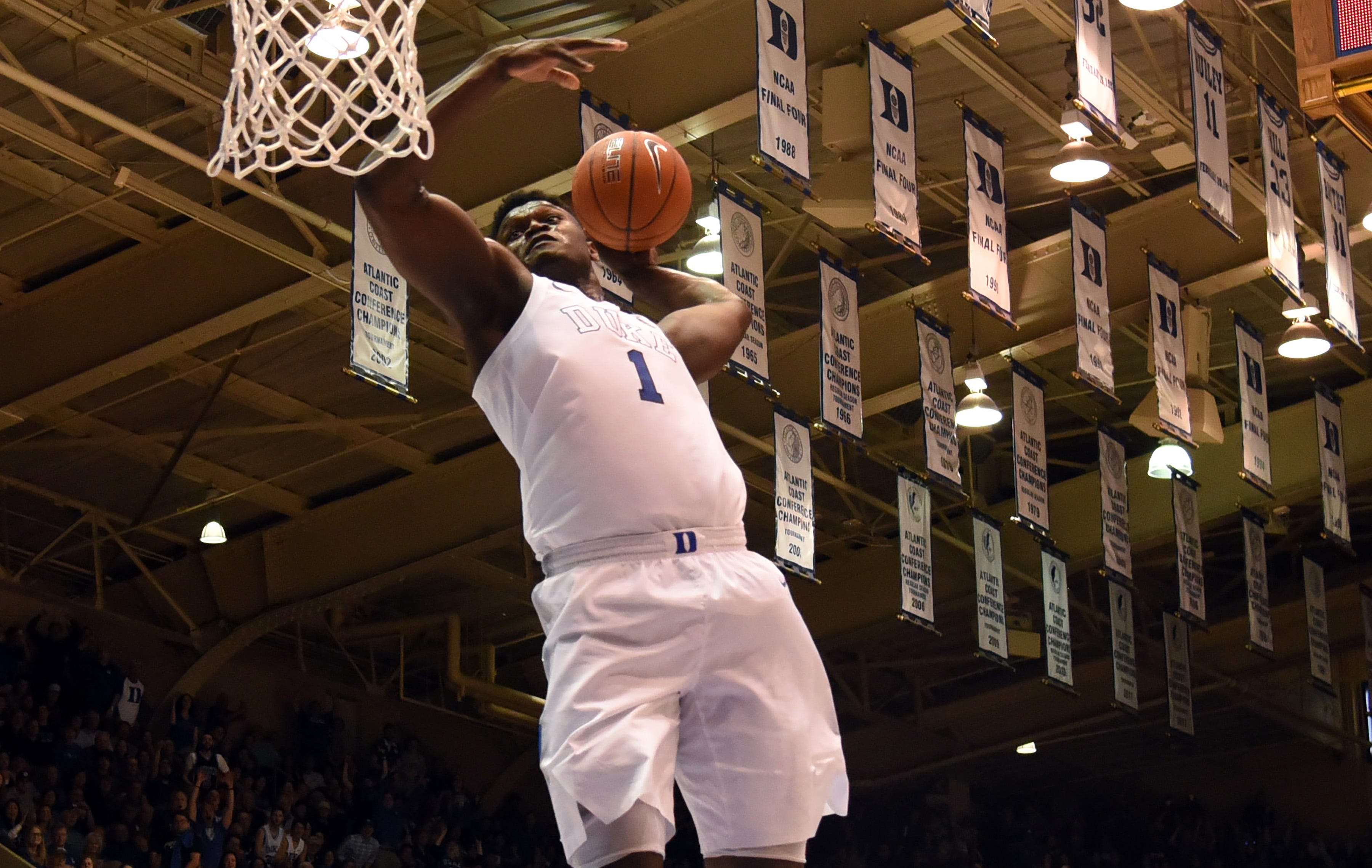 zion williamson dunk clemson