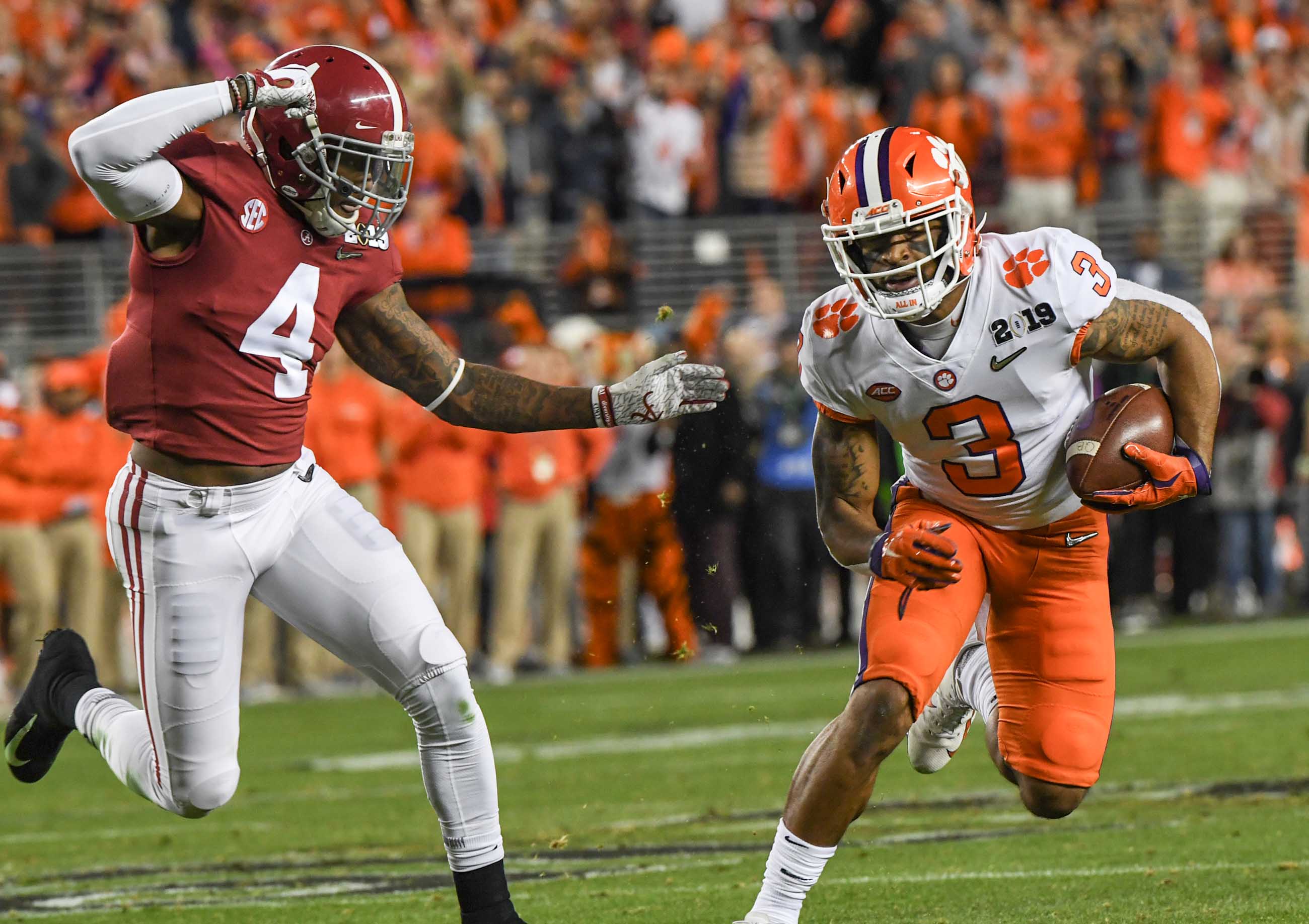 Alabama Vs. Clemson: Photos From The National Championship Game