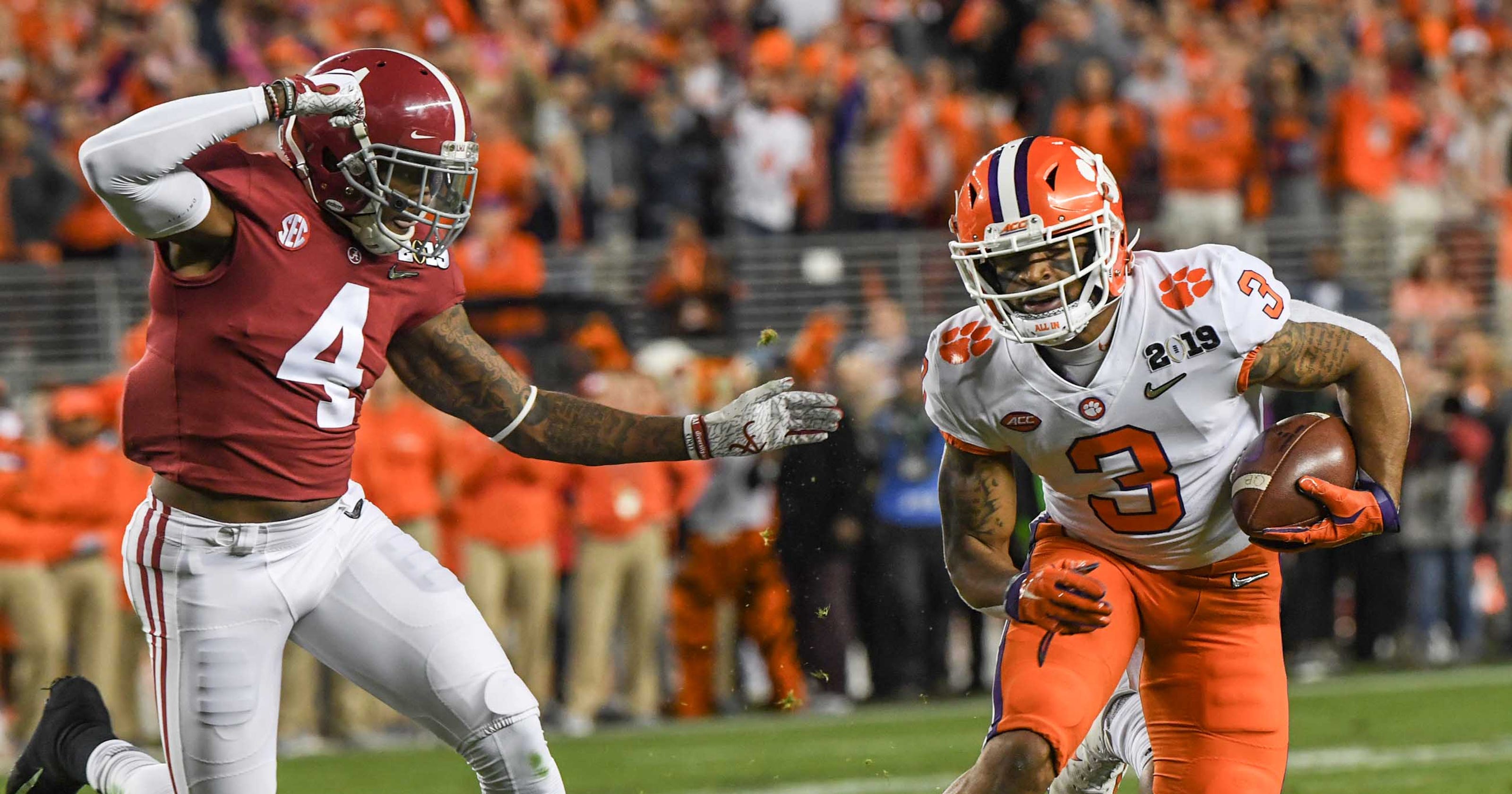 Alabama vs. Clemson Photos from the National Championship game