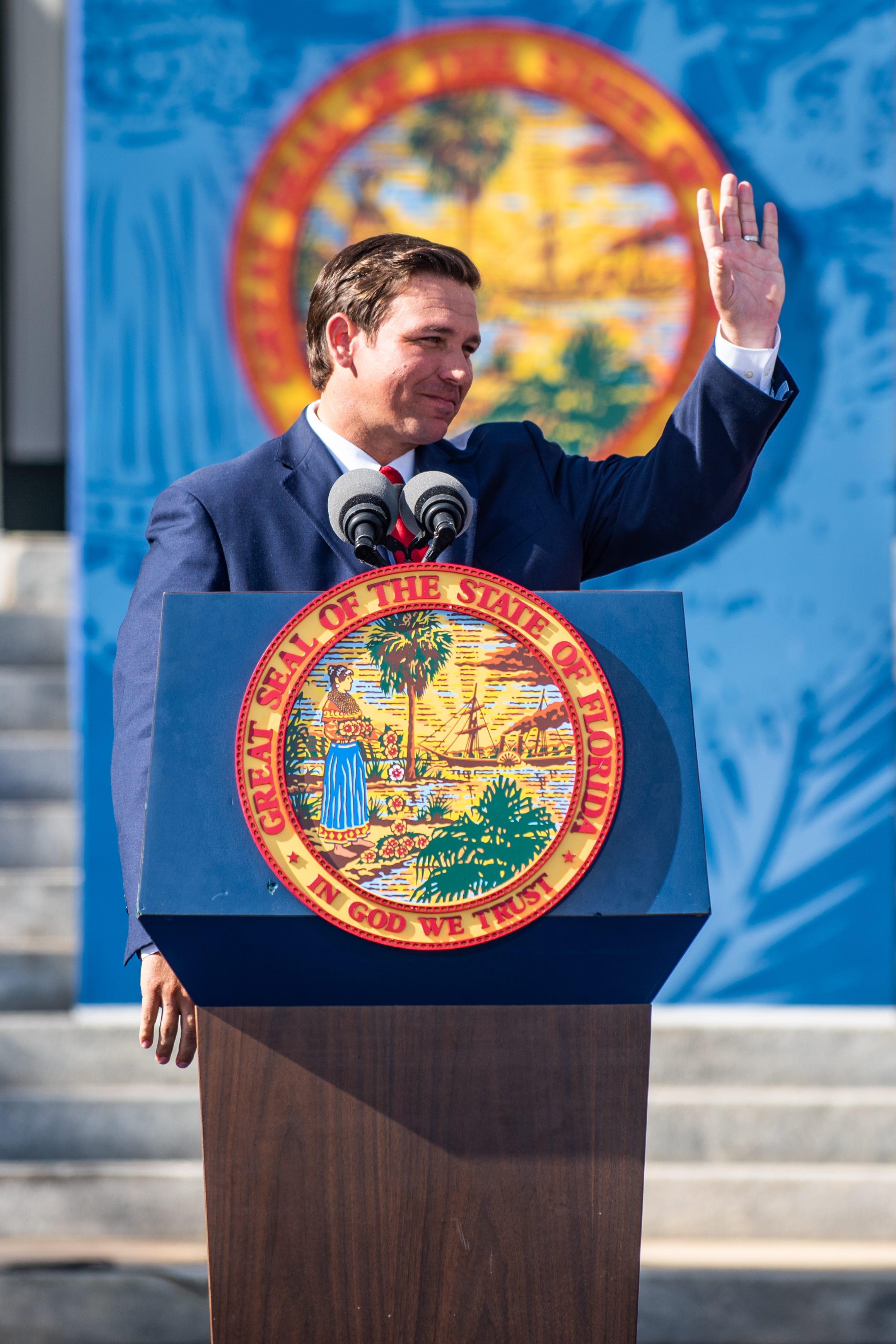 Ron DeSantis Officially Takes Office As Florida's Governor