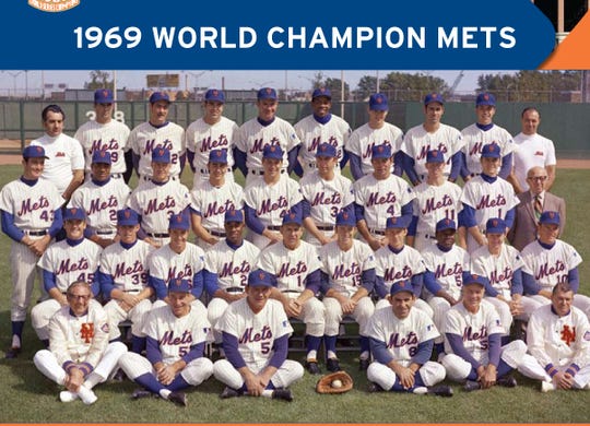 New York Mets celebrate 1969 World Series title with Somerset Patriots