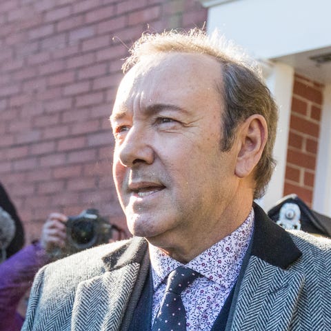 Kevin Spacey leaves Nantucket District Court...