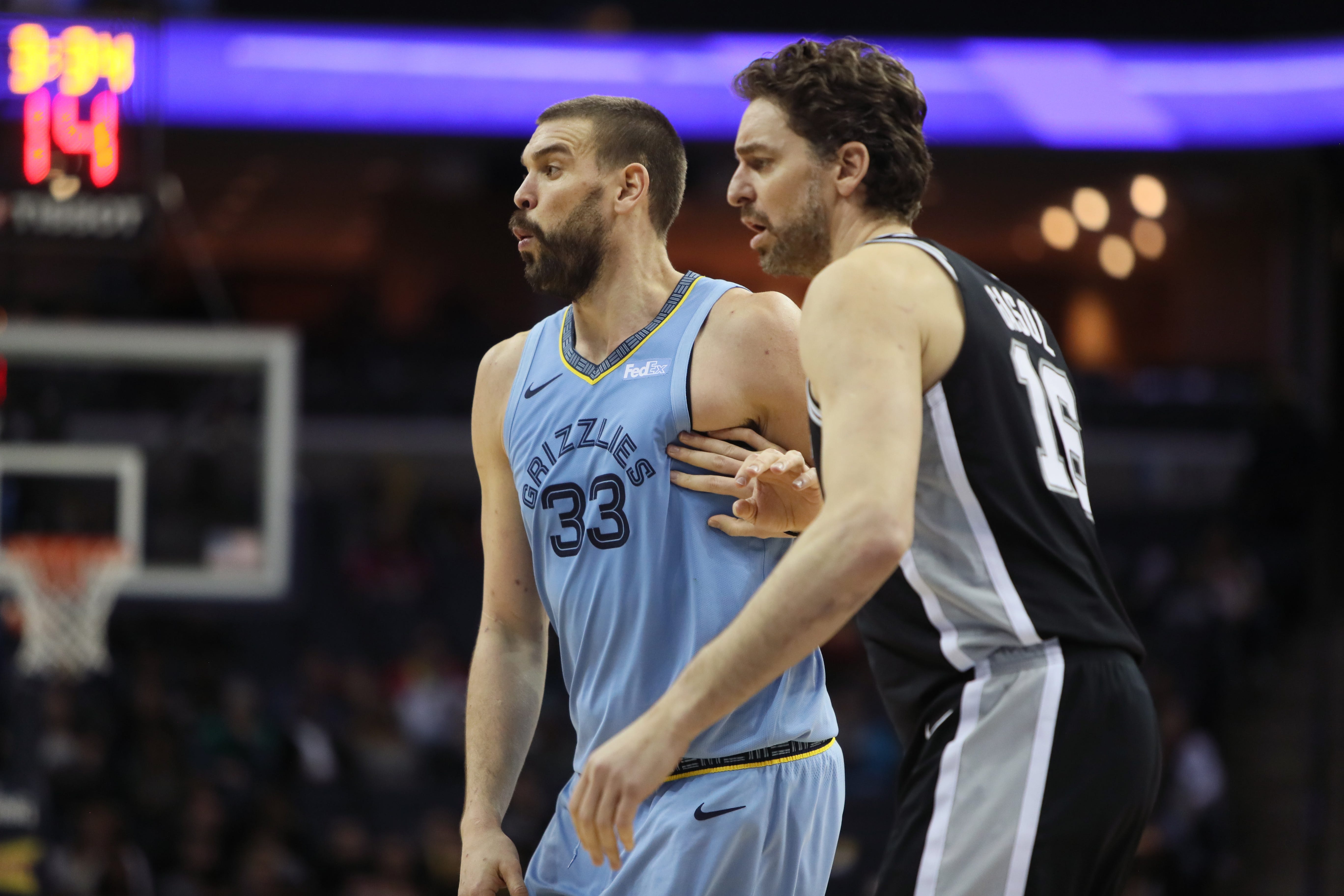 pau gasol grizzlies jersey