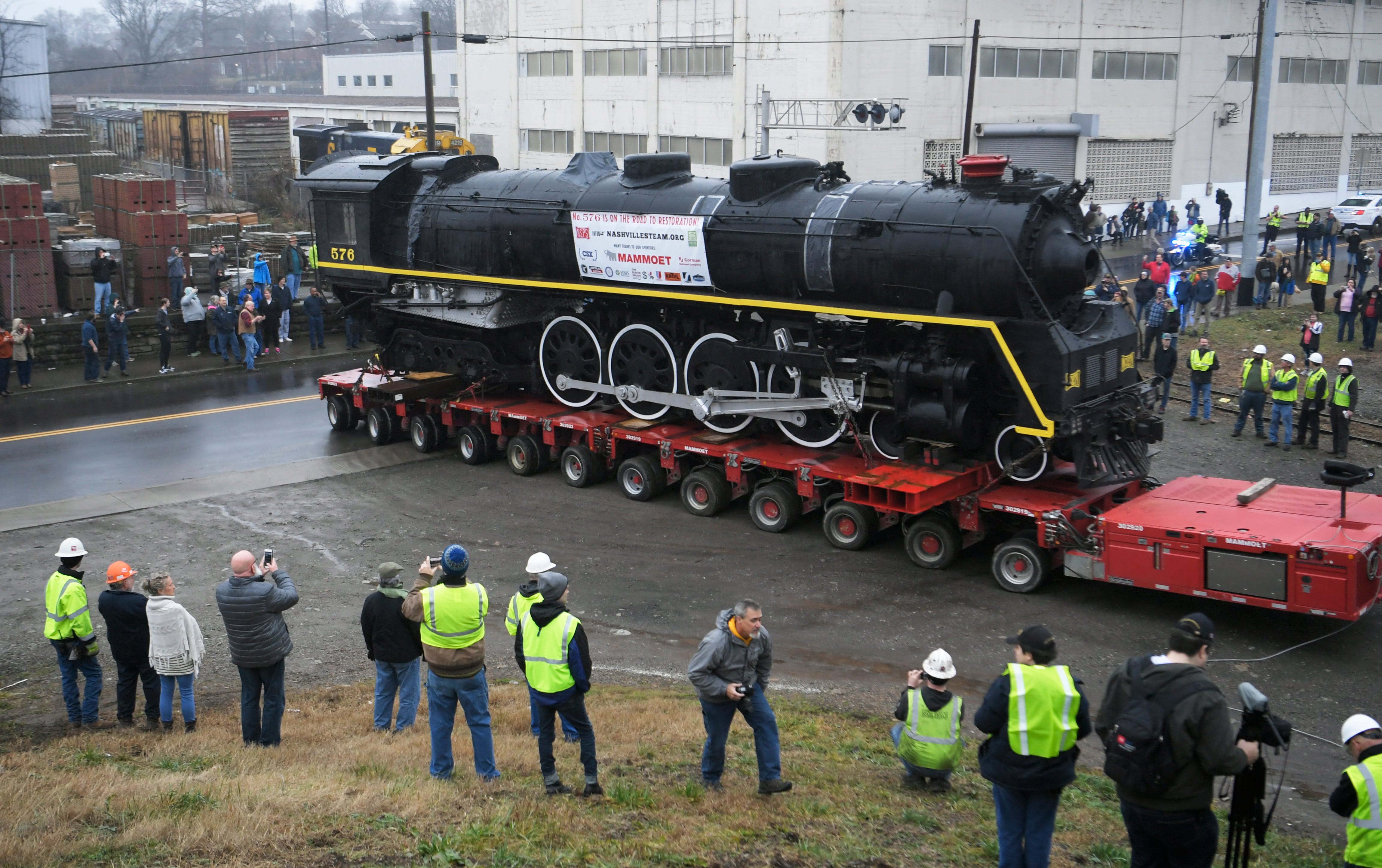 World War Ii Era Steam Locomotive In Centennial Park Will Carry Passengers