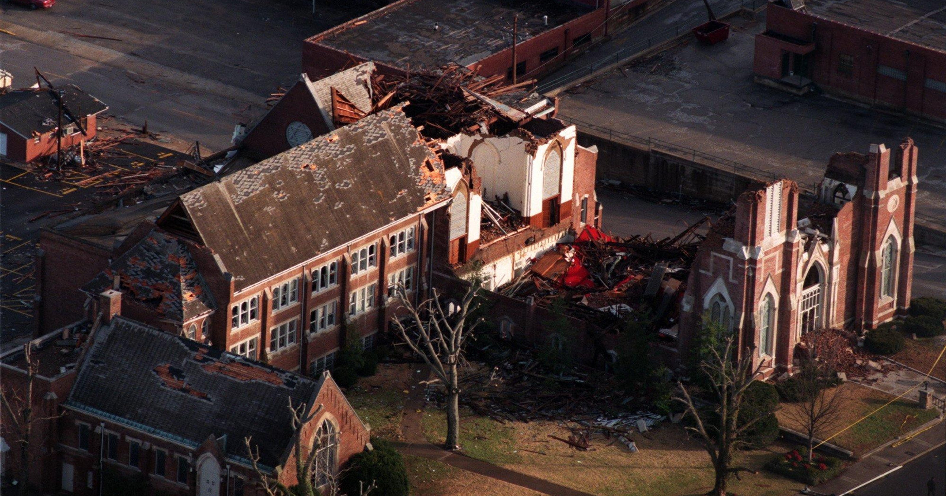 Clarksville tornado of 1999 Remembering the downtown destruction
