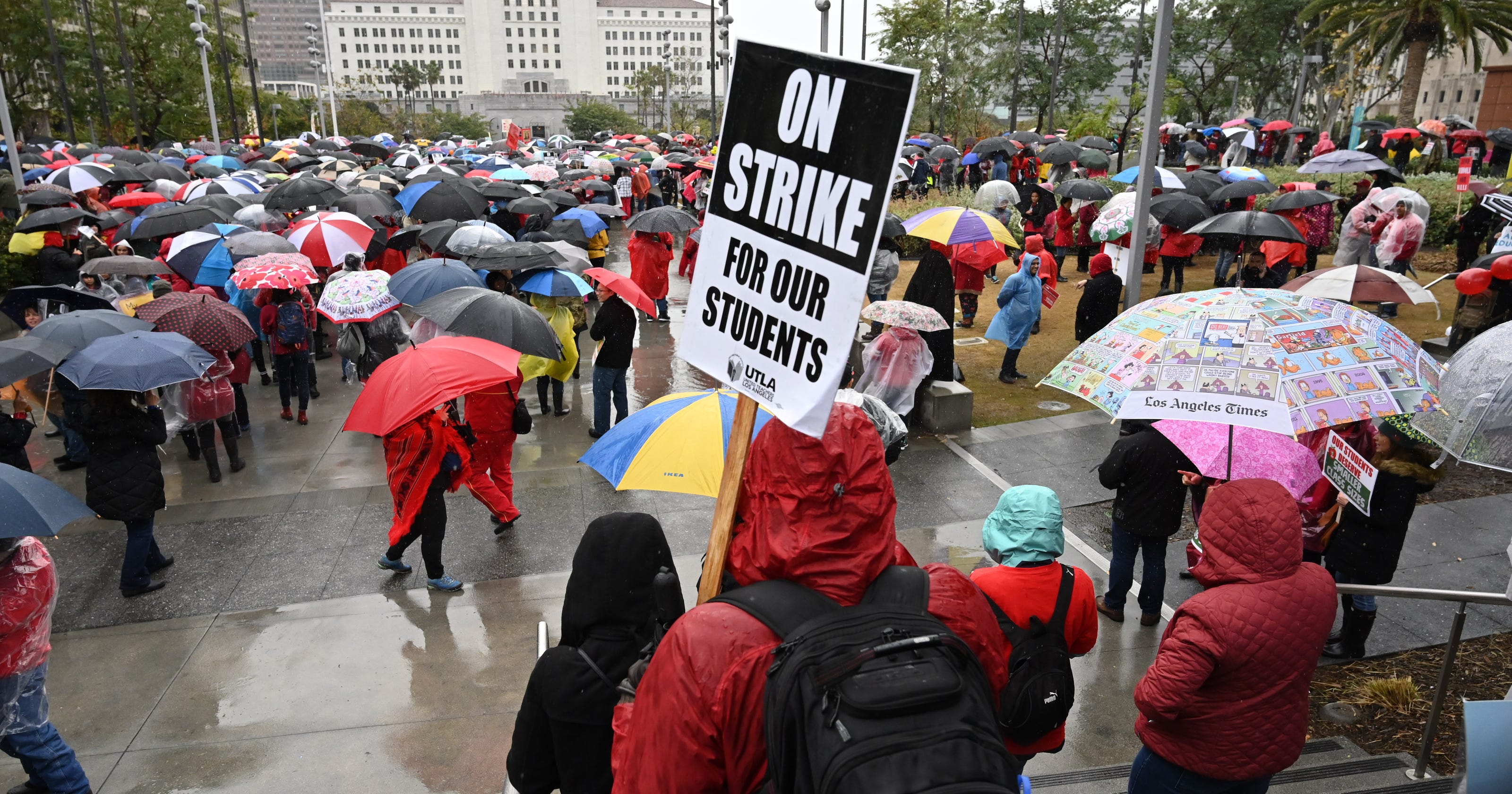 Los Angeles teachers' strike disrupts kids with autism, special needs