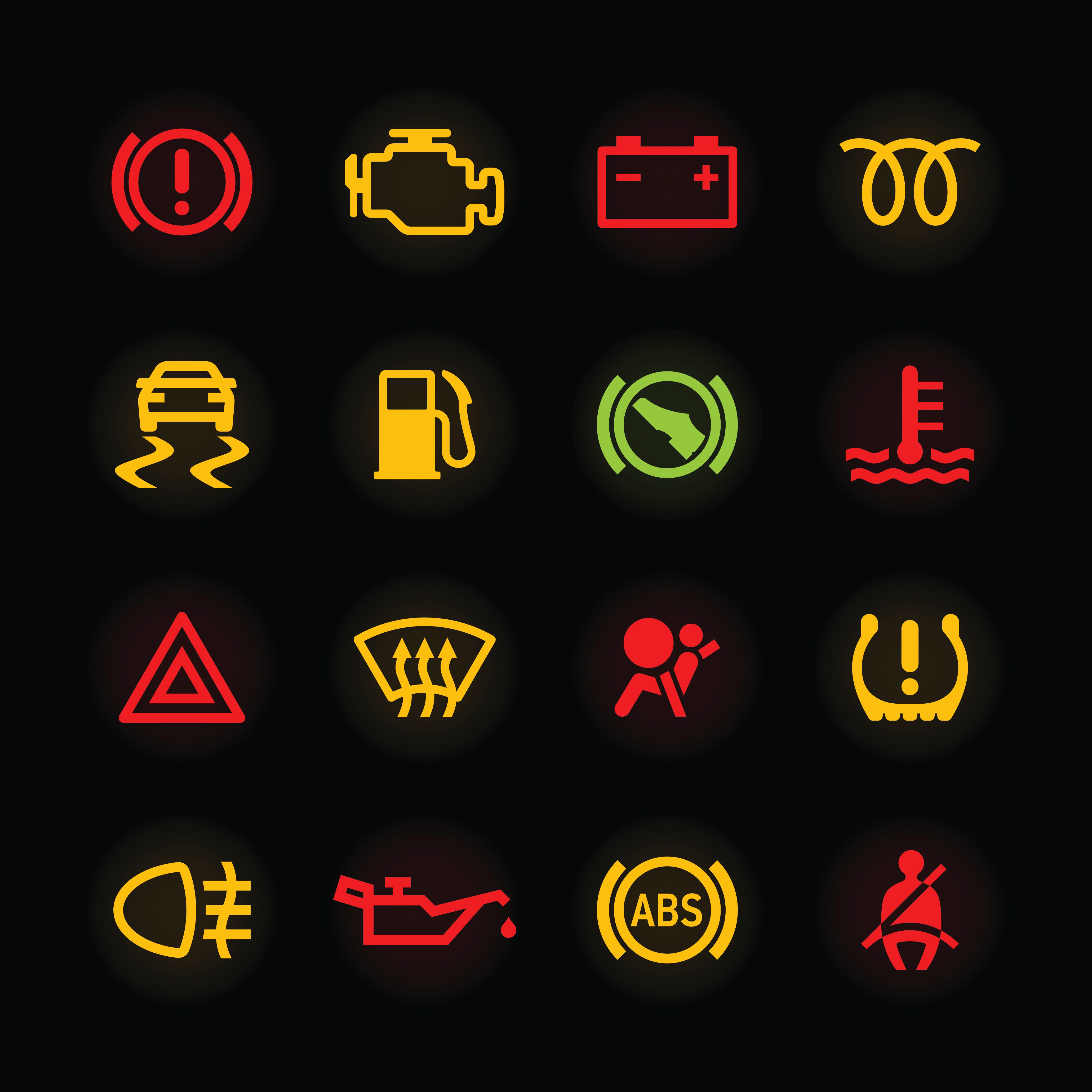 automobile fog light symbol