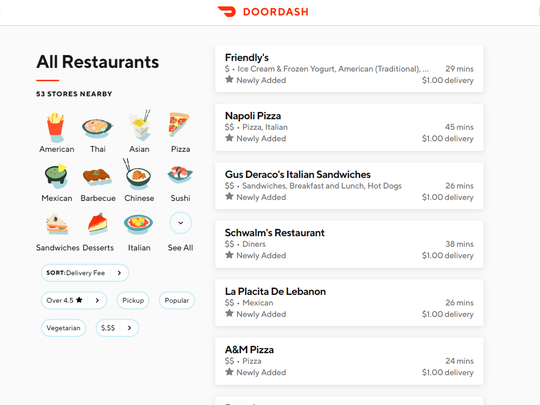 Review Doordash Now Delivers In Lebanon Valley