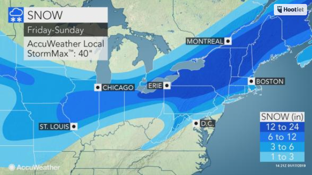 Snow Storm Could Bring 12-20 Inches To Upstate New York