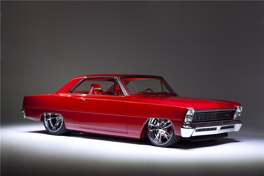 This 1966 Chevrolet Nova II SS Custom Coupe will be auctioned off at Barrett-Jackson in Scottsdale on Saturday.