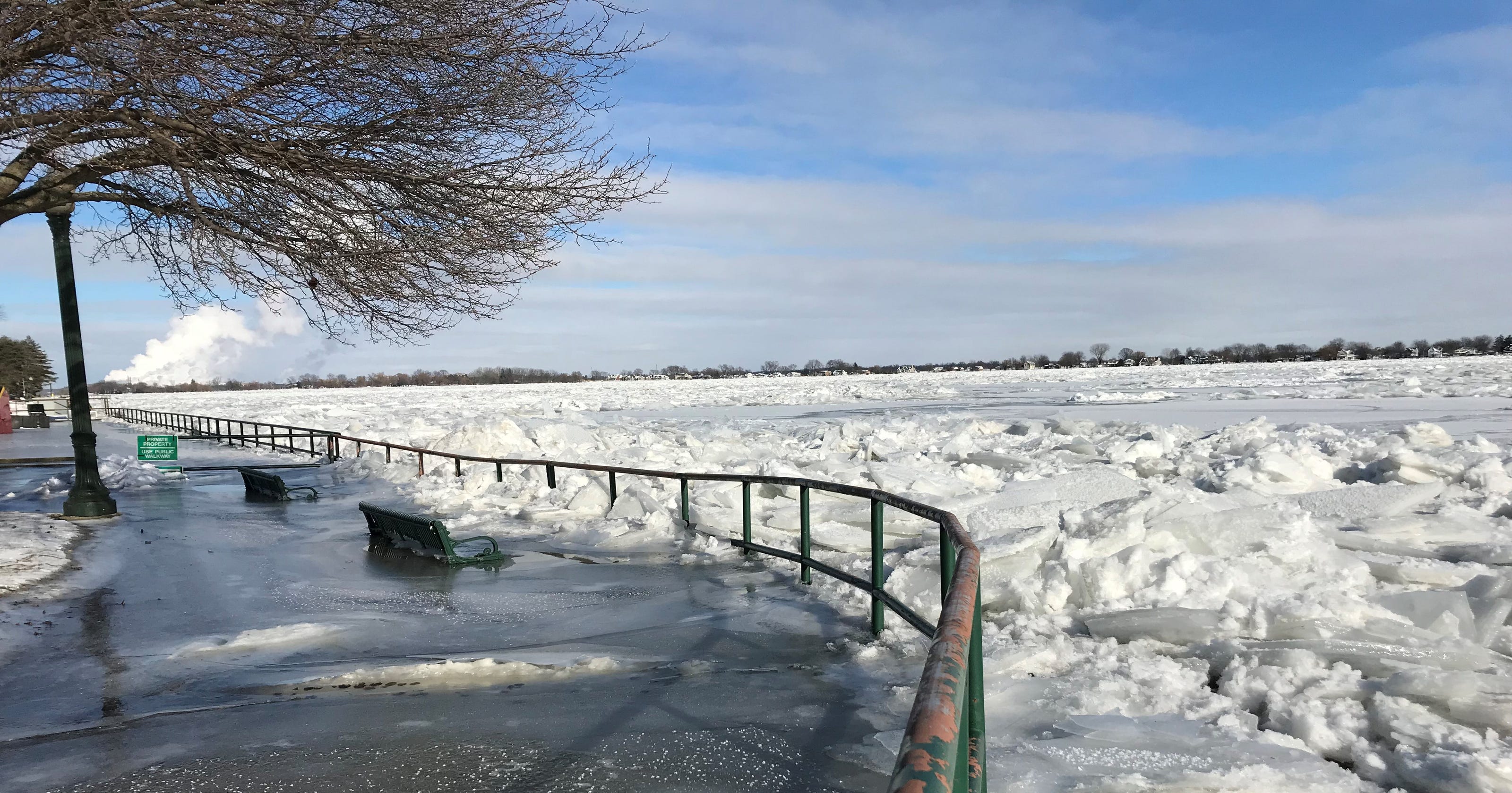 Coast Guard working to break ice jam in St. Clair River