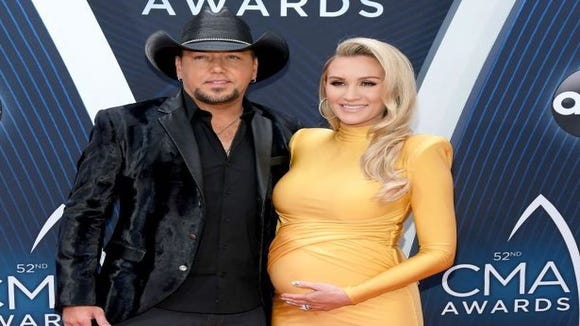 Jason Aldean's Wife, Brittany Kerr, Shares Bare Baby Bump Pic