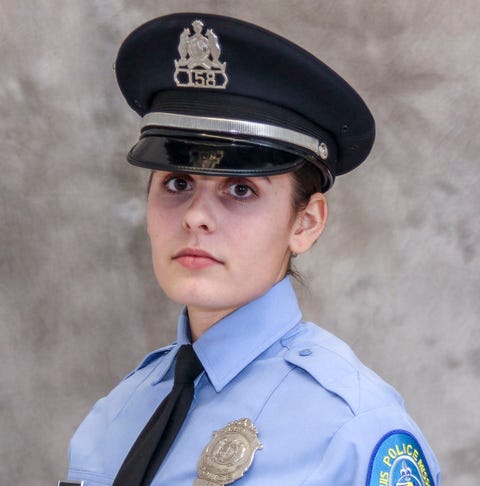 St. Louis Police Officer Katlyn Alix, 24, was...