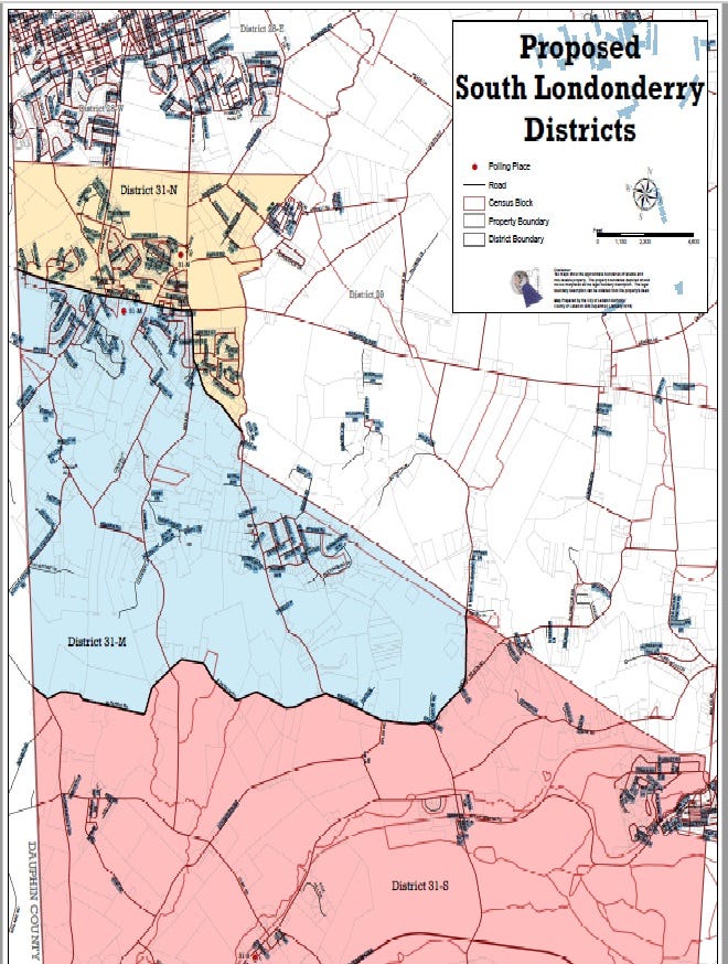 derry township zoning map