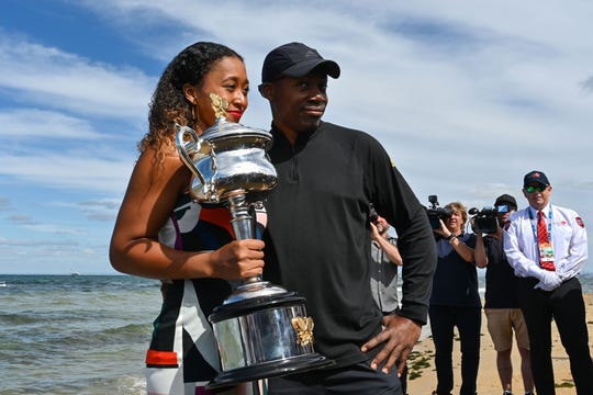 Image result for naomi osaka and father