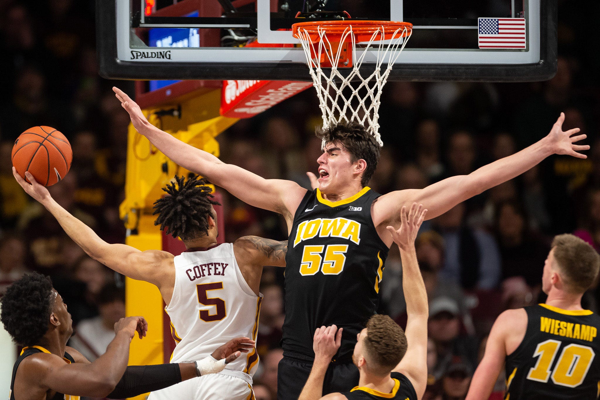 Photos: Iowa Hawkeyes Play Against The Golden Gophers In Minneapolis