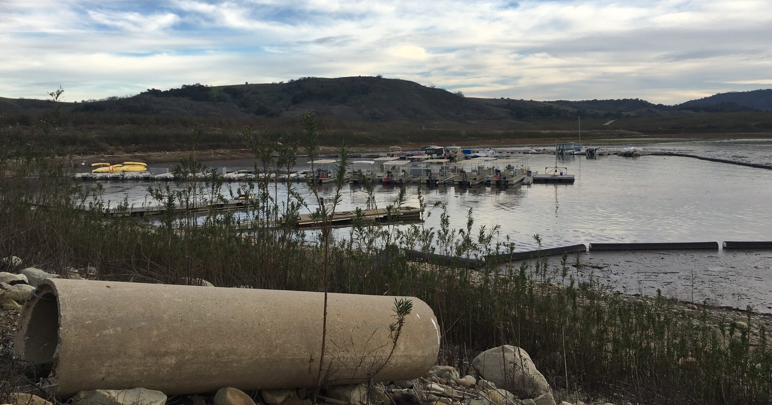 See Lake Casitas after seven years of drought