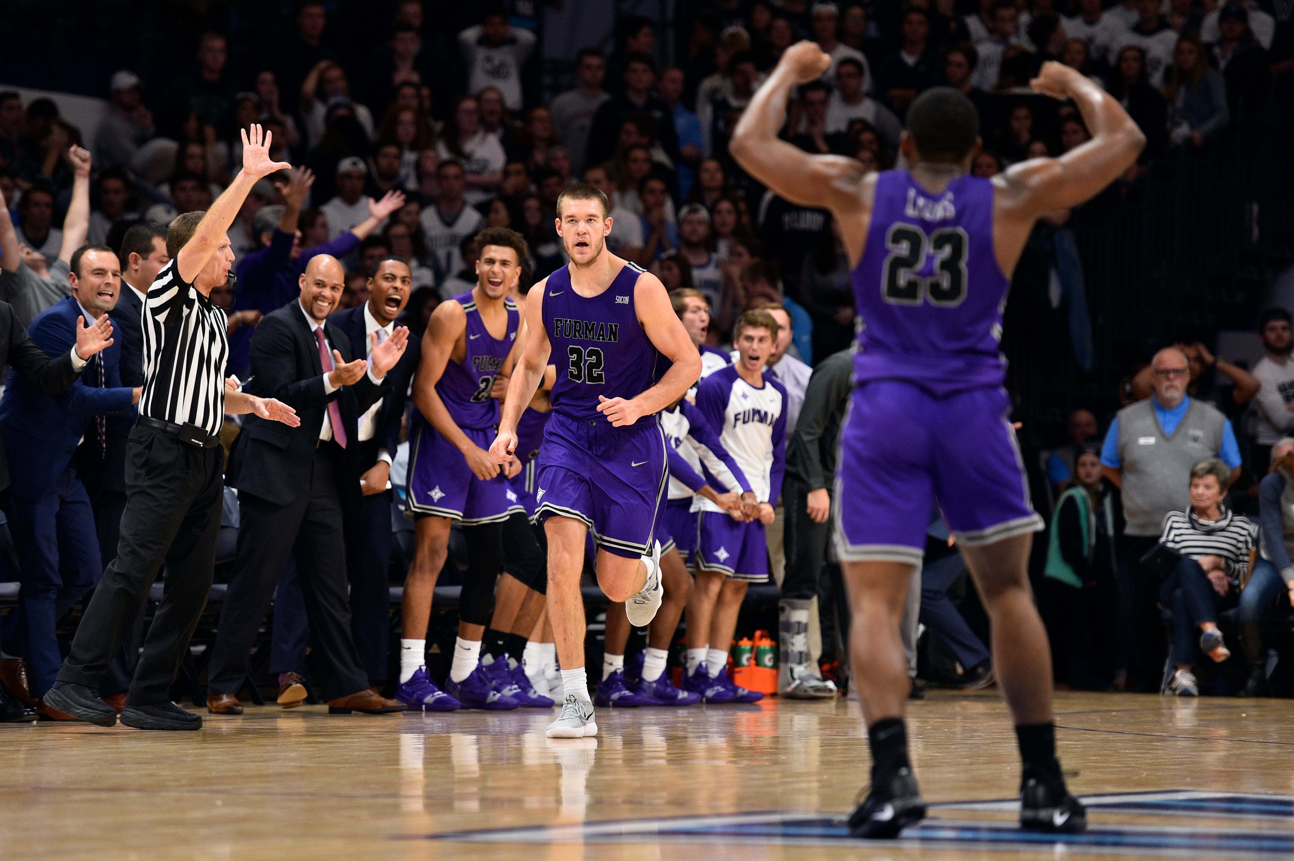 Furman basketball's culture change led by Matt Rafferty, Andrew Brown