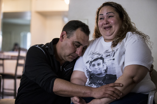 Juan Antonio Arce and Sandra Gonzalez, parents of Antonio Arce, speak during an interview at their home in Tempe on Jan. 29, 2019. Antonio, 14, was shot and killed by Tempe police on Jan. 15, 2019.