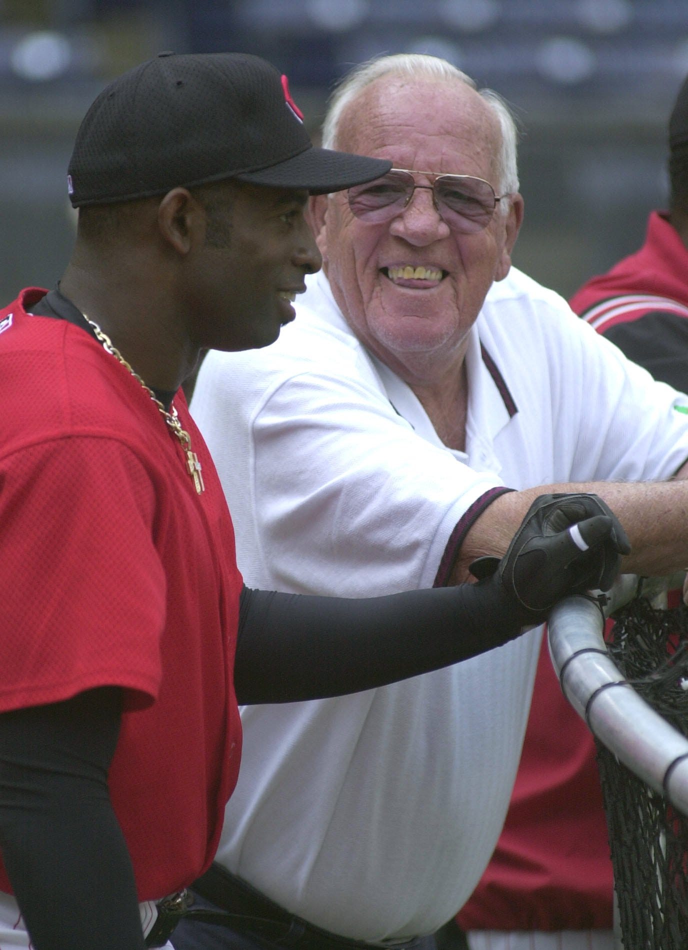 deion sanders cincinnati reds jersey