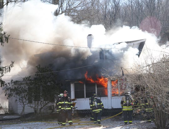 Fire breaks out in Goldens Bridge house