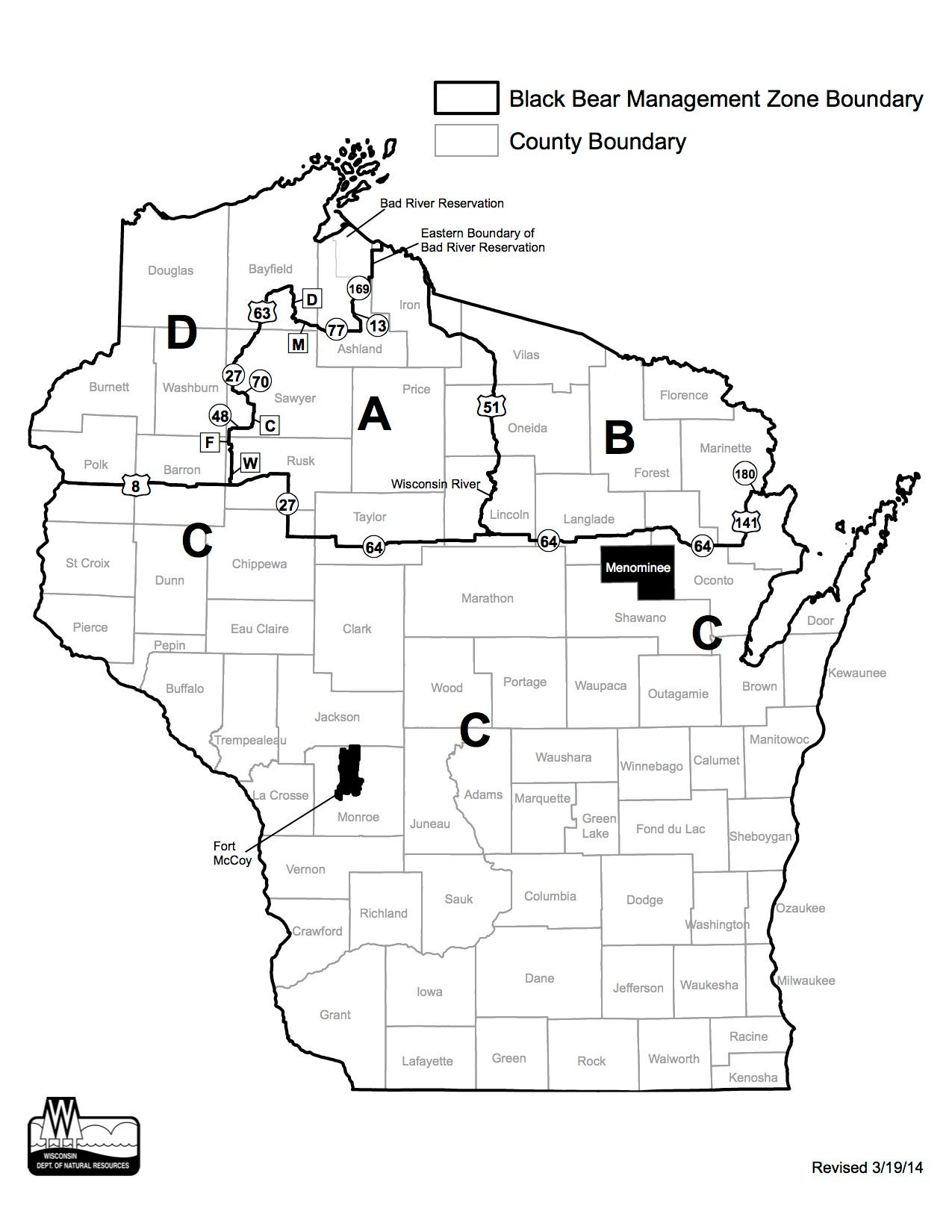 2018 wisconsin hunting time zones