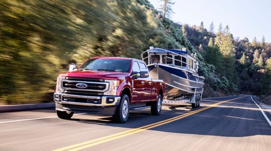 2020 Ford Super Duty Pickups Get Massive Powerful V8 Engine