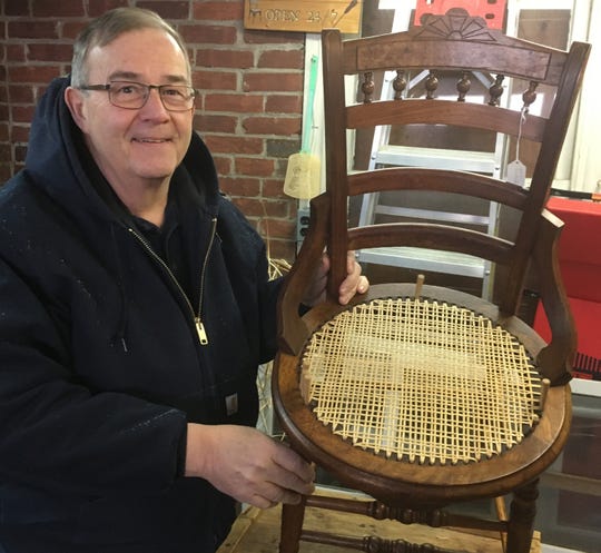 Chair Seat Caning Steve Ambrose Crafted A New Career In