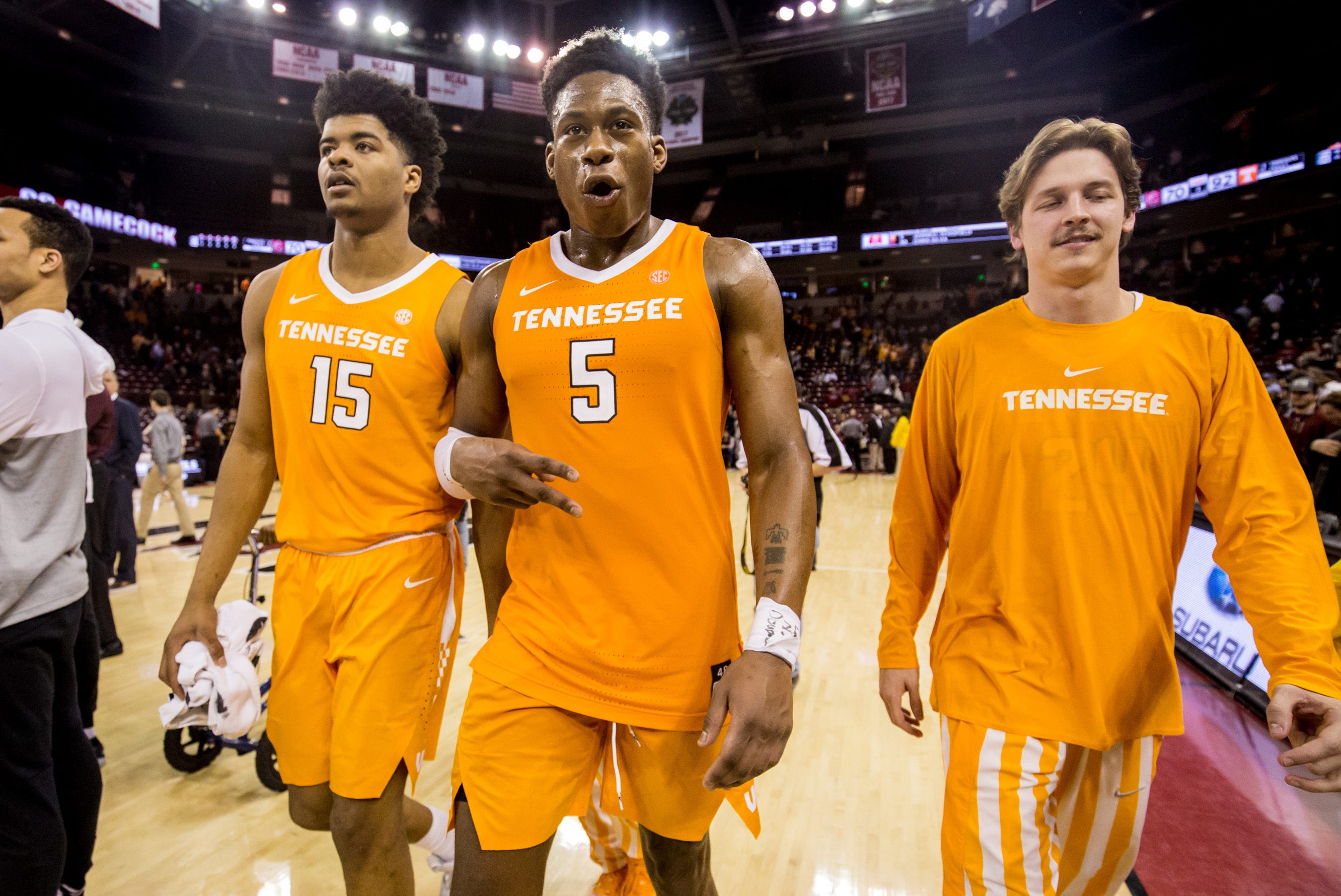 Tennessee Leads Duke In Men's Basketball Coaches Poll